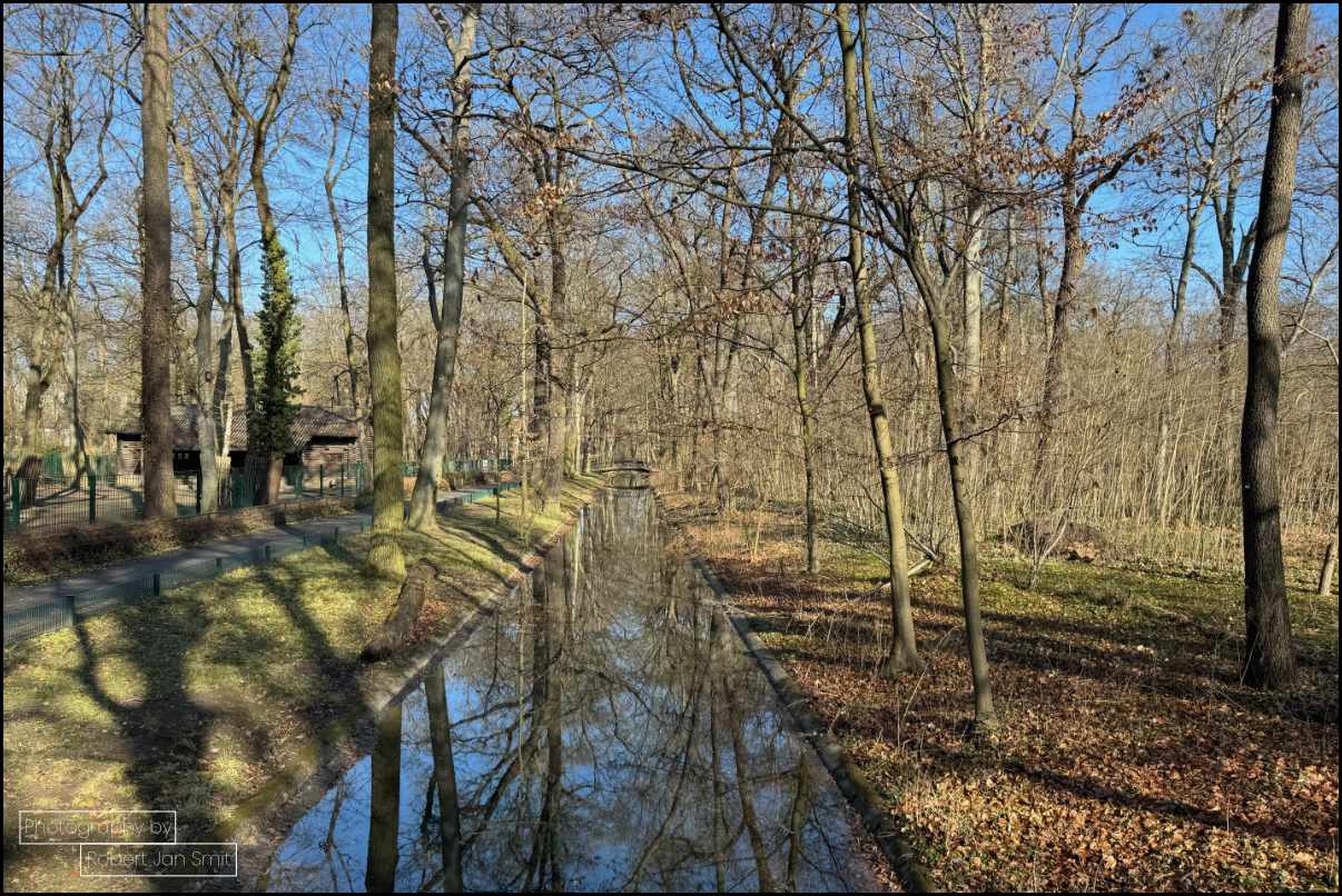 landschapsfoto in Tierpark Berlin Friedrichsfelde